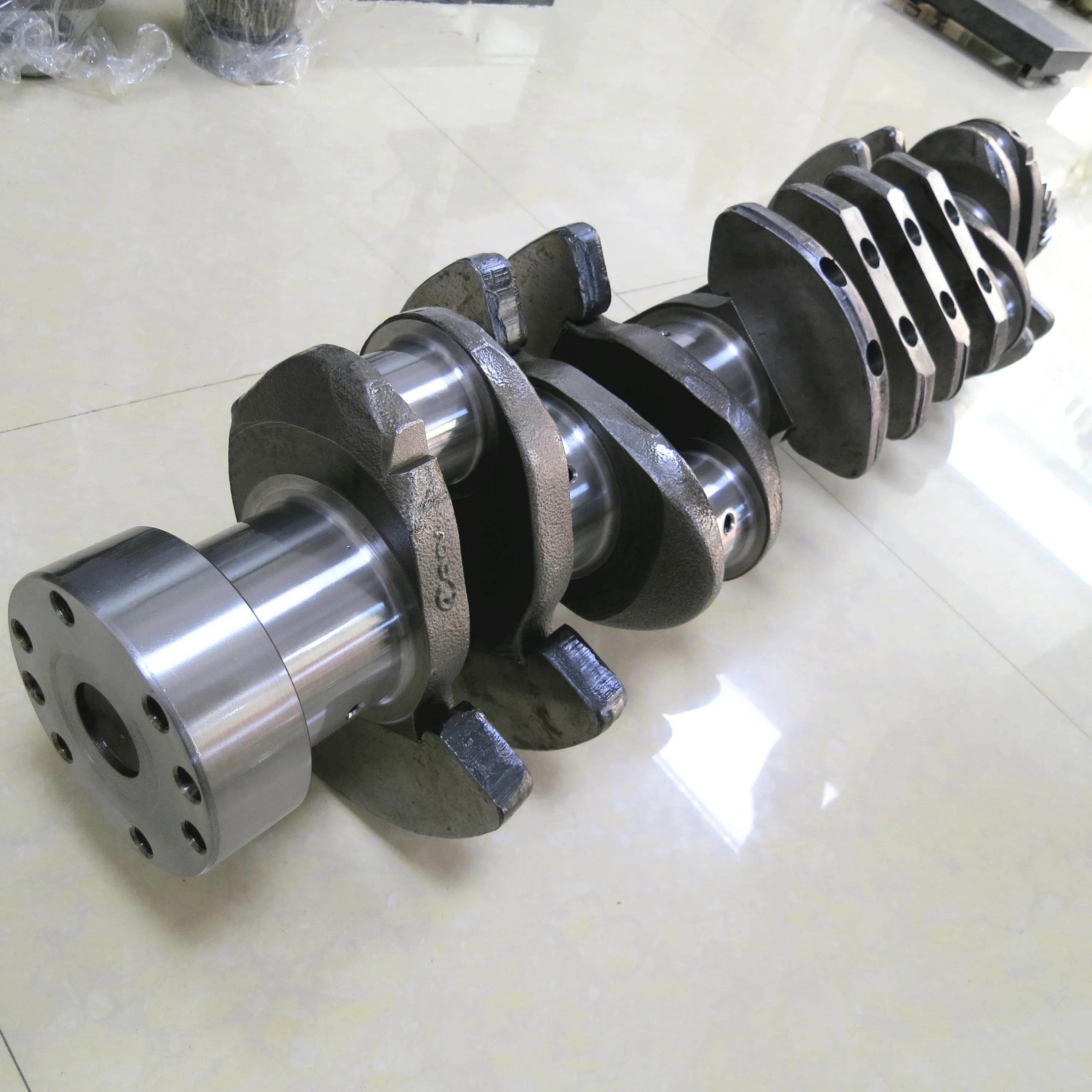 Machinery Engine Cran Shaft Types Of Crankshafts Diesel Engine