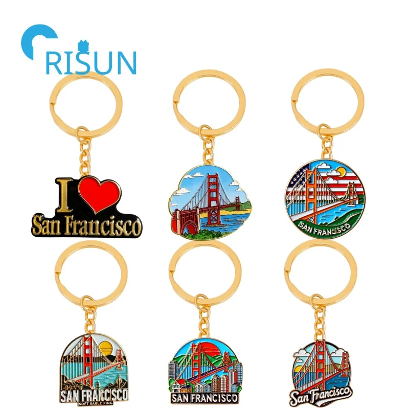 San Francisco Keychain
