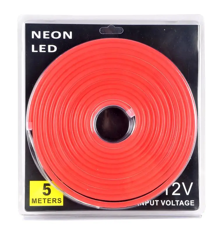 Eye catching party 12v 6mm 8mm mini led silicone neon flex strip light for holiday decoration