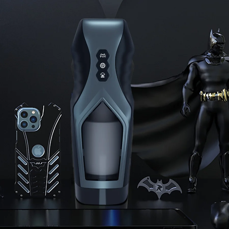Spider Man Sex Toys for Men Masturbating with 7 Vibrating and 7 Thrusting  Mode Men Masturbation Cup