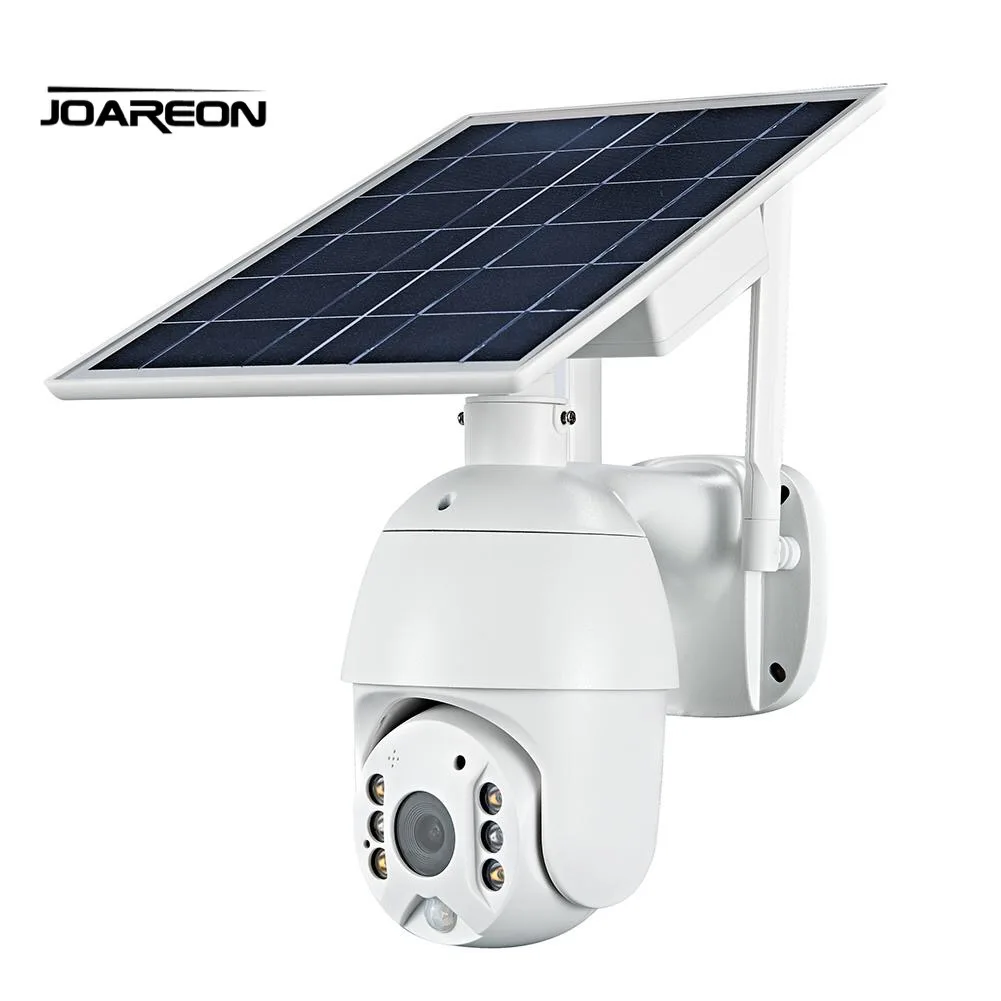 Solar Powered 4g Ptz Security Camera System With Night Vision
