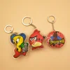 Custom shape tag cartoon CMYK 4 colors printing customizable inflatable PVC Keychain