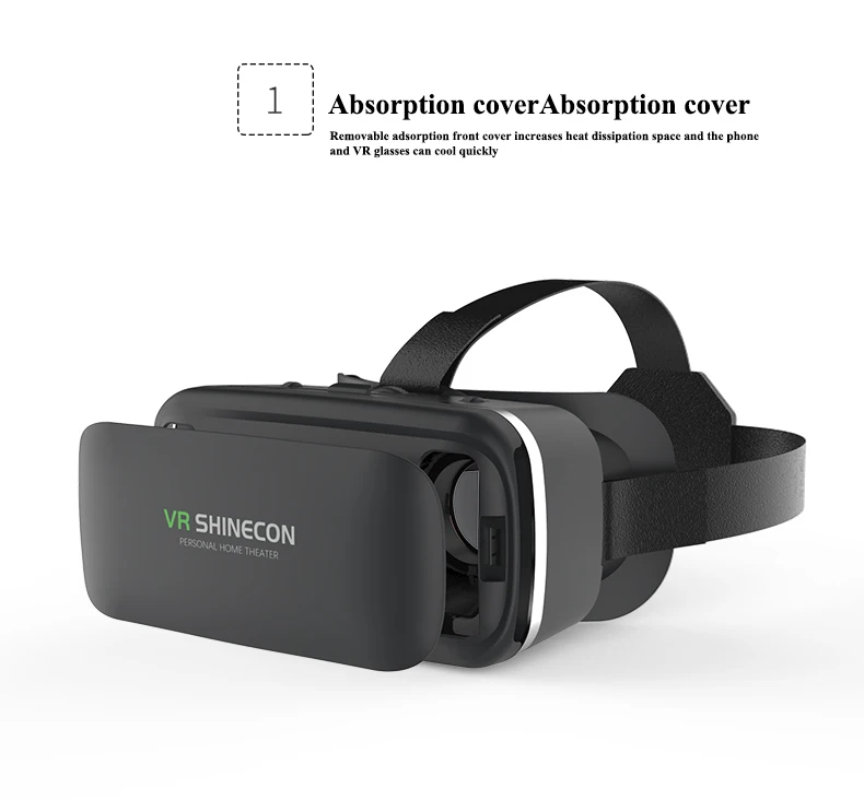 VR Glasses and Virtual Reality Headset for Smart Phones VR Game