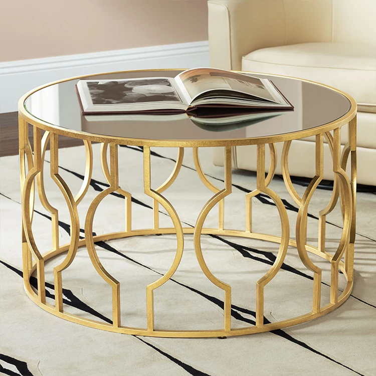 High Quality Mirrored Coffee Table Black Glass Steel Gold Round Mirror  Coffee Table Round - Buy Round Mirror Coffee Table,Mirror Sofa Table,Mirrored  Coffee Table Product on Alibaba.com