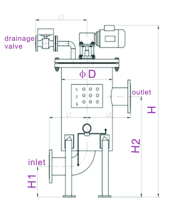 Suction  filter structure