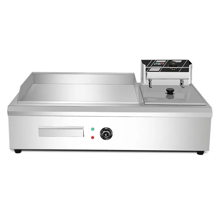 Commercial Hotel Restaurant Table Top Stainless Steel Grill Griddle Teppanyaki Griddle Flat