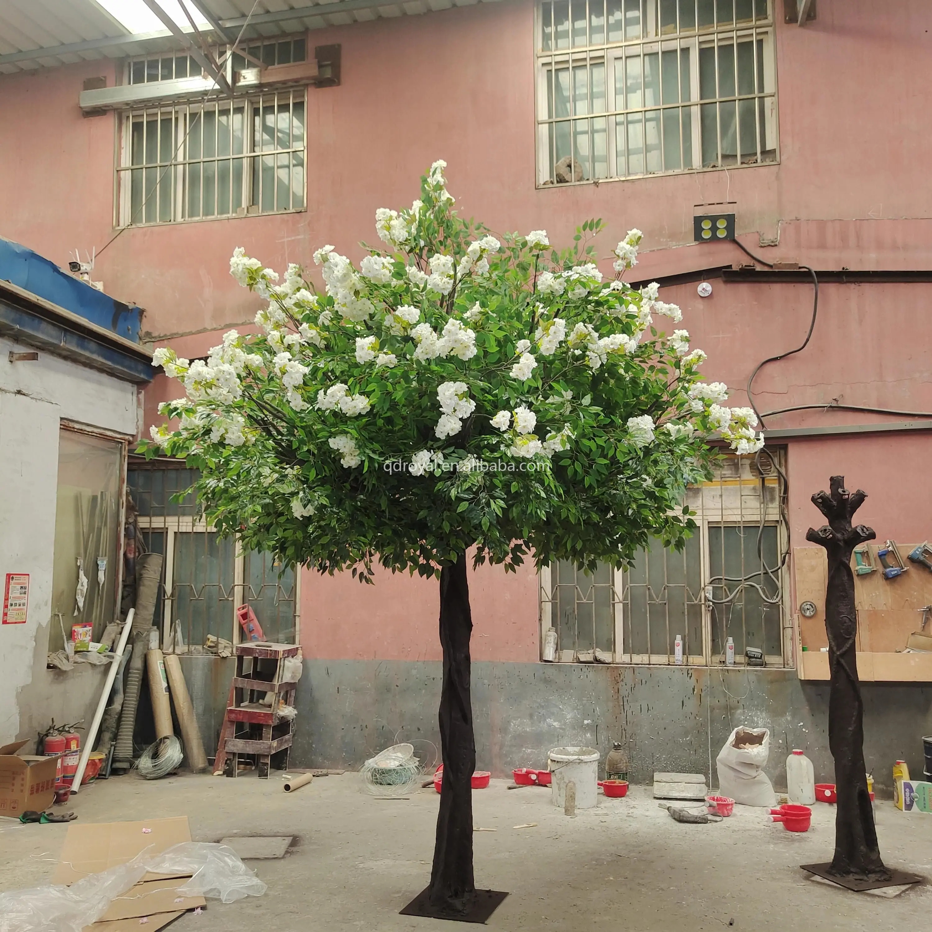 Factory Sale Large Outdoor Artificial Banyan Tree Theme Park Artificial