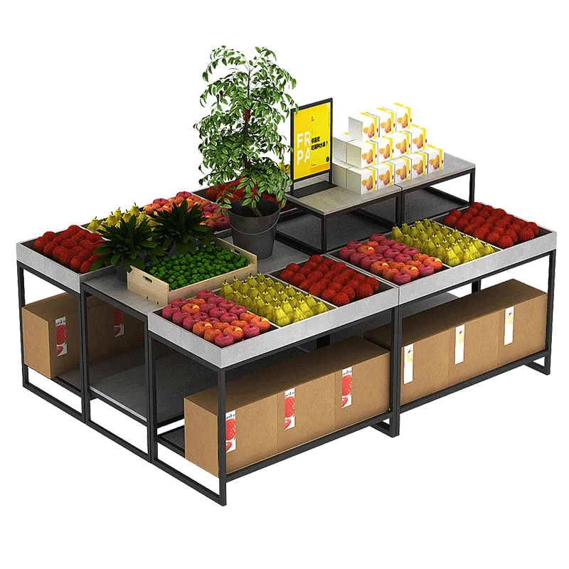 Venta al por mayor exhibidor para frutas y verduras-Compre online los