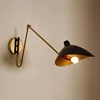 Zhongshan guzhen fashion home wall lamp black metal simig wall light Teeth and claws shape design lamp