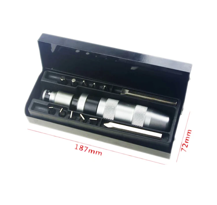 13pcs Kit Screw Extractor Sets Impact Screwdriver With Phillips Slotted