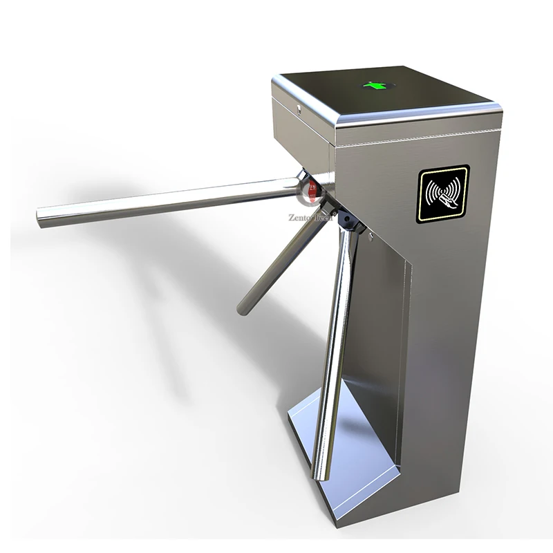 ZT Mechanical tripod turnstile Smart card access control esd turnstile gate security system Shenzhen