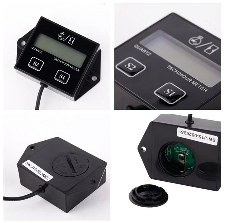 Yika Hm011n Digital Hour Meter Engine Electric Motor Diesel Engines