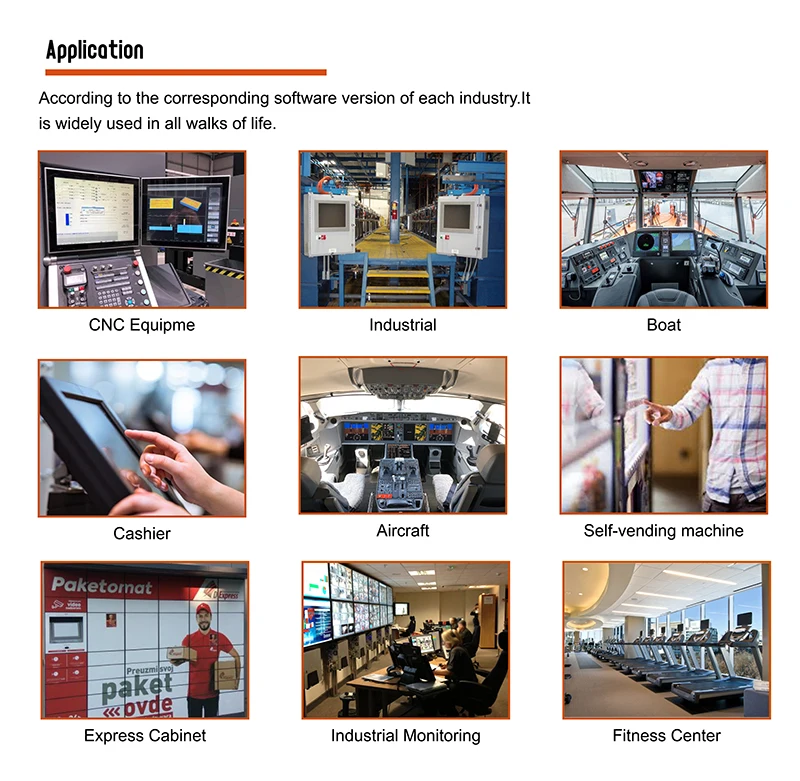 industrial ip65 rugged waterproof fanless touch panel pc