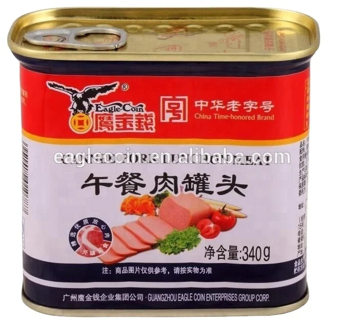 
High Quality Pork Luncheon Meat Canned Food Delicious 