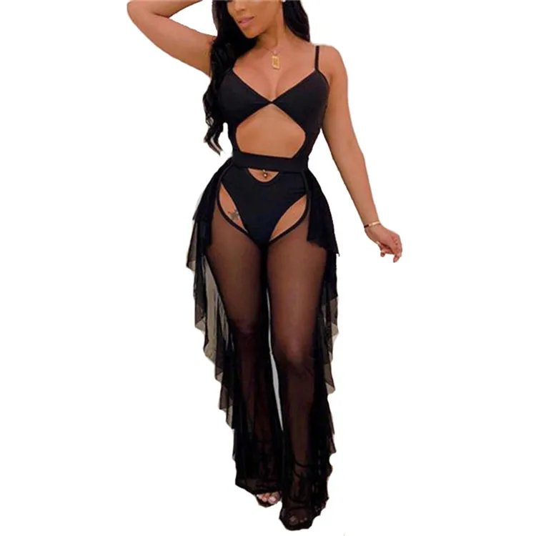 sheer women's swimwear