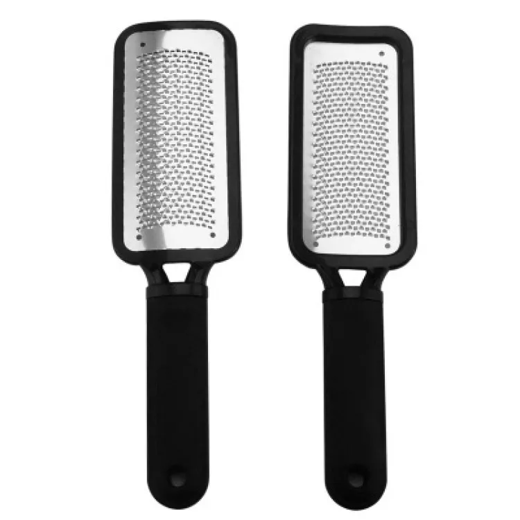 product factory direct custom logo foot file stainless steel foot file callus remover for feet-1