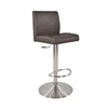 Competitive Price Cast Iron Counter Top Brown Metal Bar Stools