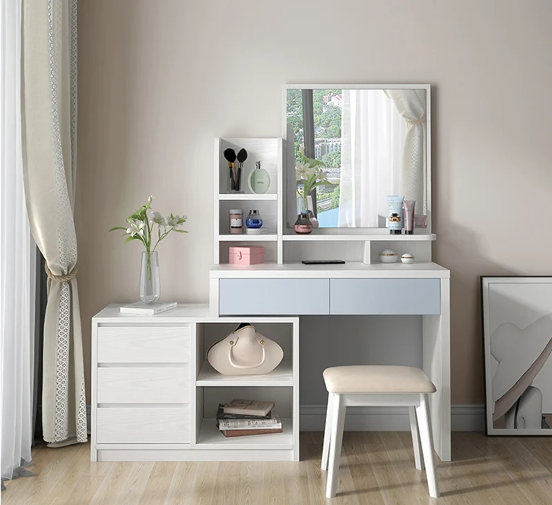 Modern Wood Dressing Table With Swivel New High Quality Swivel