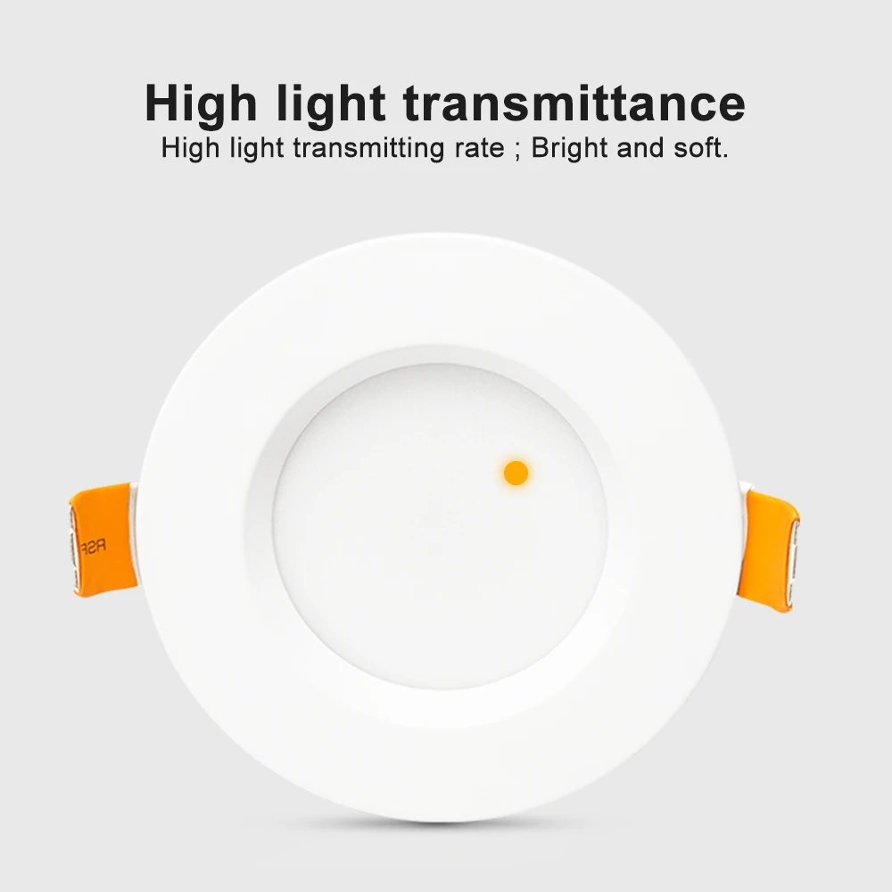 9w Rgb+cct Led Downlight With 2.4ghz Rf Remote Or Smartphone App
