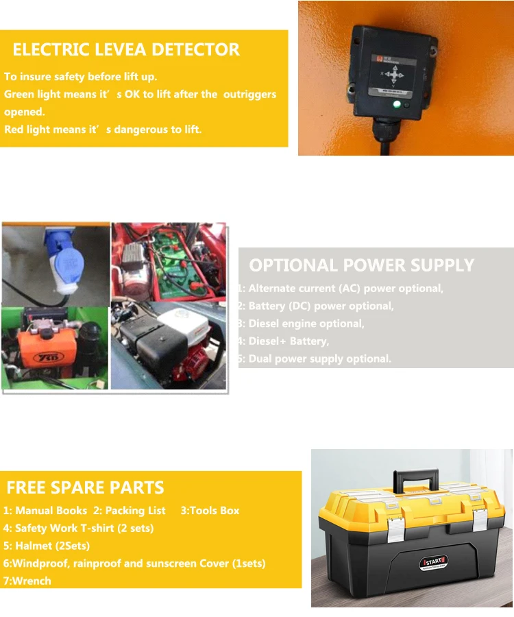 china cherry picker spider lift man boom lift aerial work platform trailer mounted articulating telescopic towable boom lift