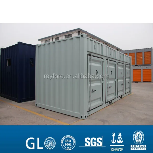 Buy 20ft Self Storage Container with Bamboo Floor – Blue (RAL 5010)
