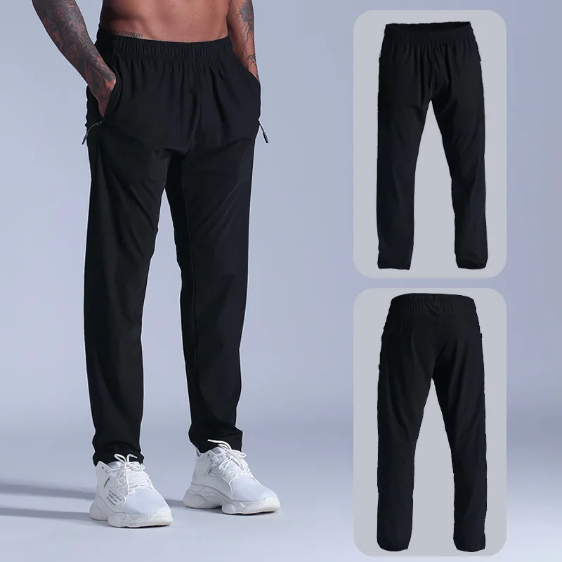 Men's Casual Slim Fit Workout Bodybuilding Sweatpants Gym Track Pants ...