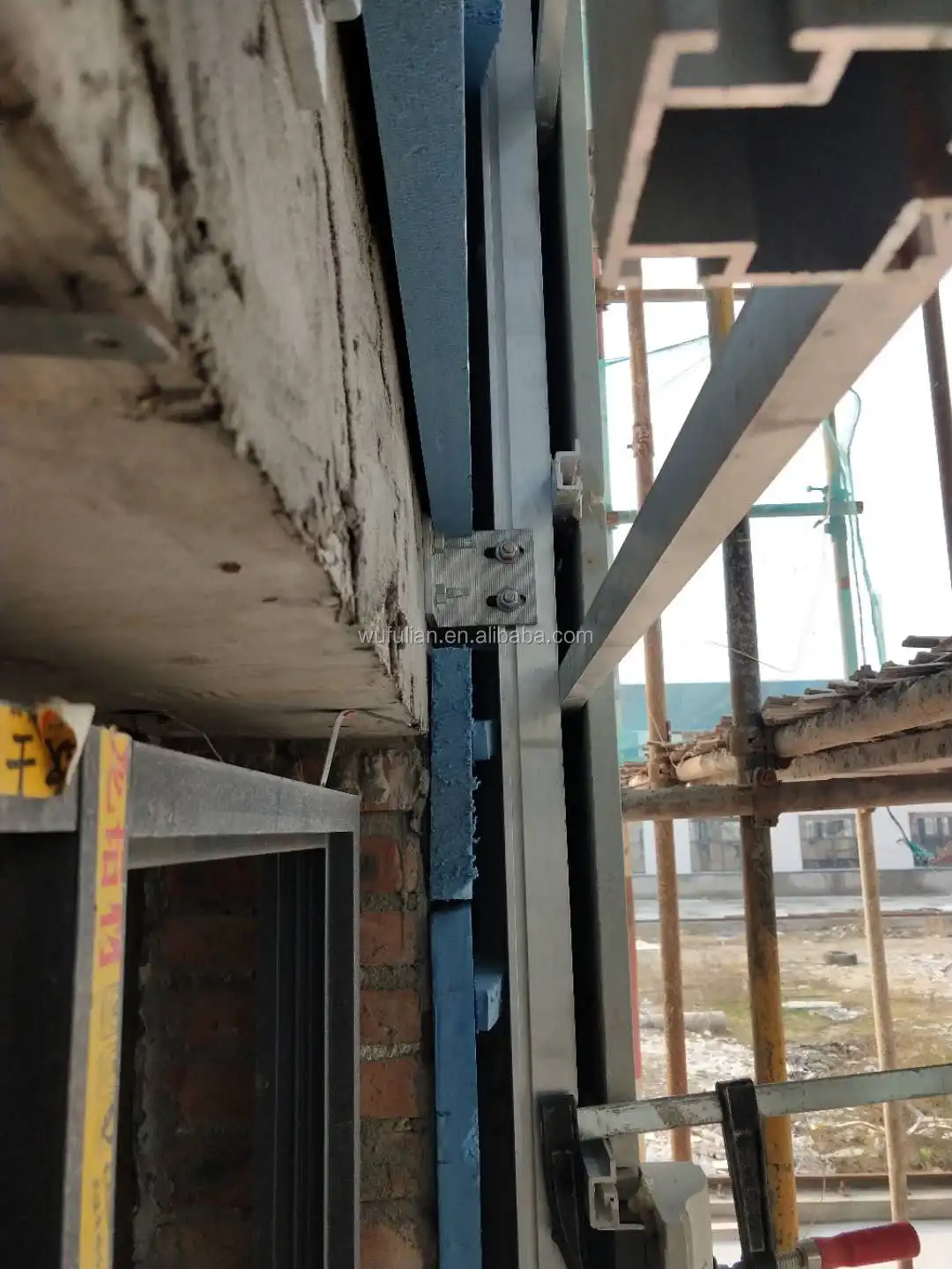 高品质不锈钢大理石覆层支架石材幕墙固定锚花岗岩支架用于建筑立面