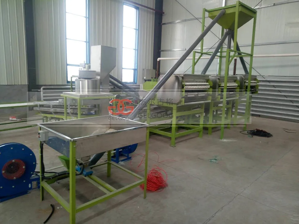 生腰果仁加工小型机器腰果脱壳机生产线