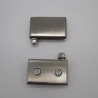 Side Mount Glass Door Hinge Glass Cabinet Door Hinge for 6-10mm Glass