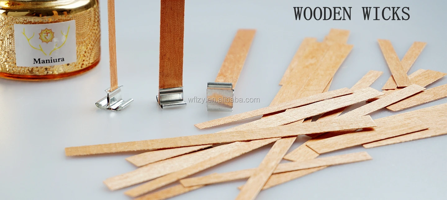 Natural Soy And Coconut Blend Wax Candle Wicks Making Wooden Wick Buy