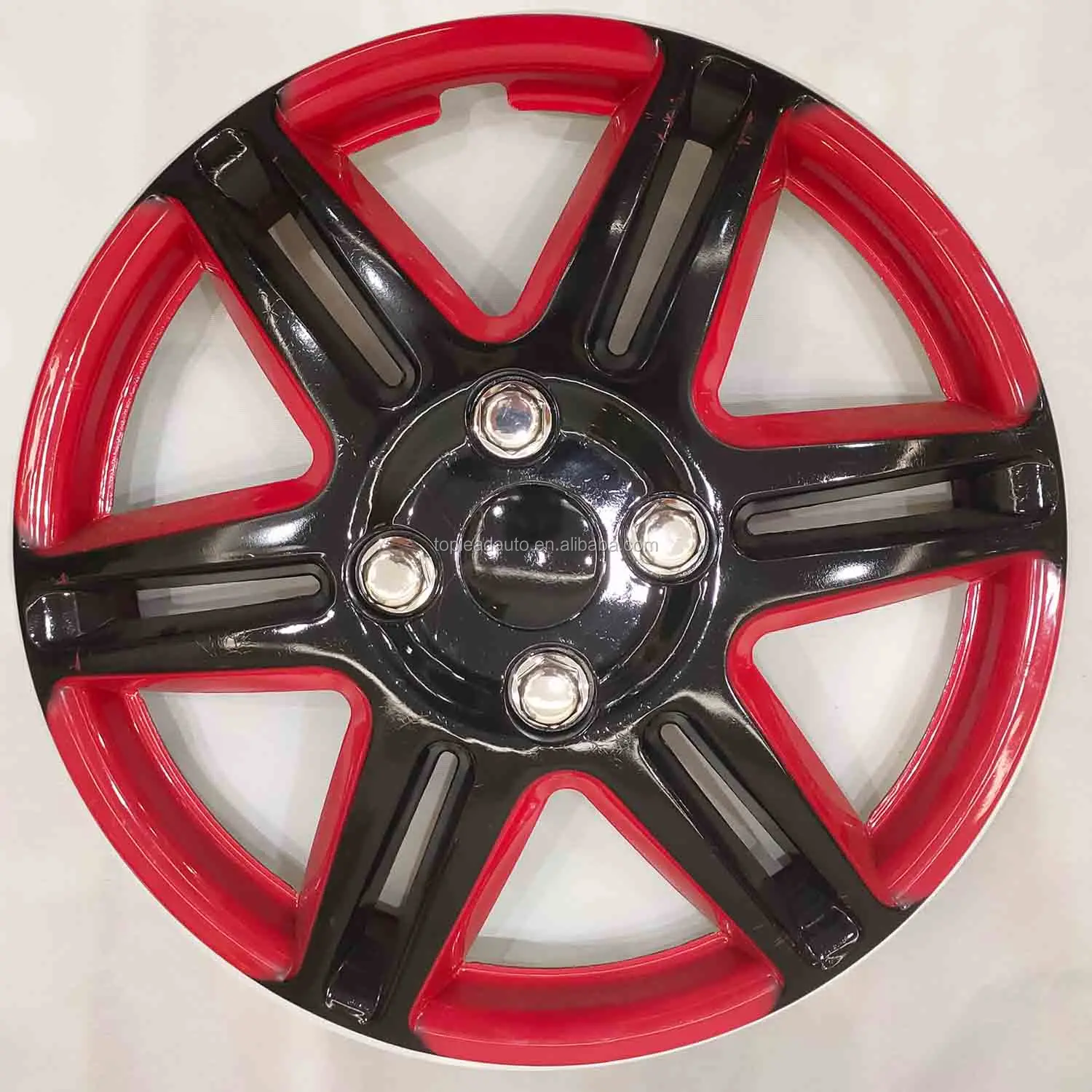 热卖双色13英寸14英寸15英寸16英寸汽车轮罩磨练轮罩与高品质的汽车