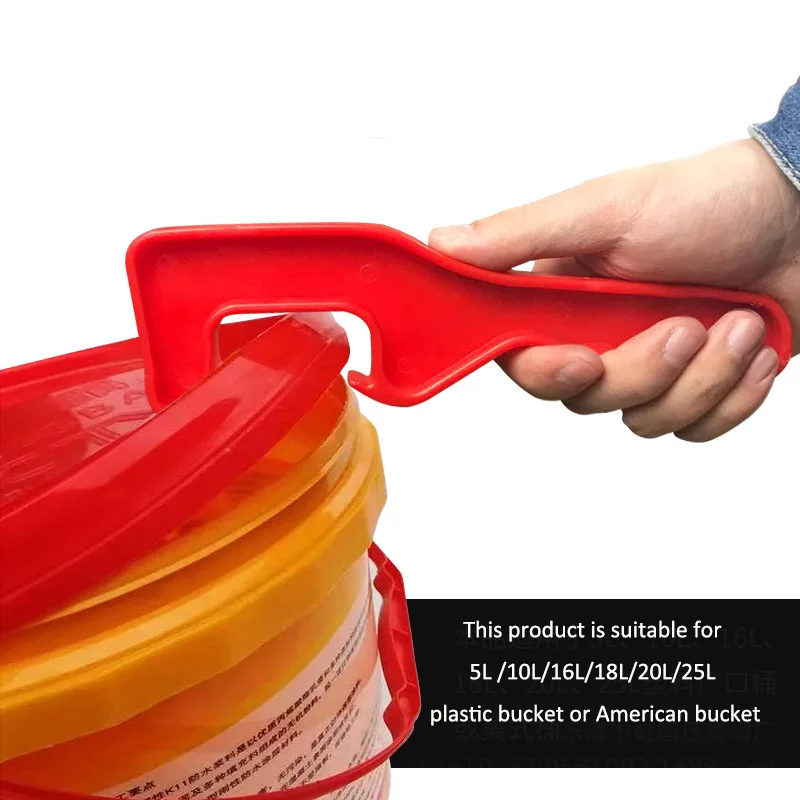 Plastic bucket opener paint oil bucket opener tool hook wrench opener wrench