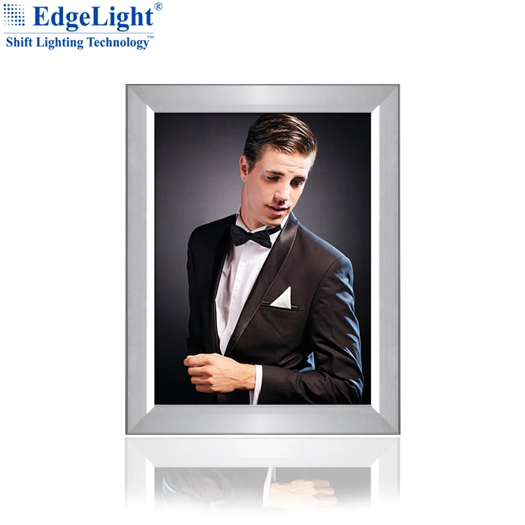 New design Shop led light box illuminated advertising led sign board LED light picture frames for advertising display