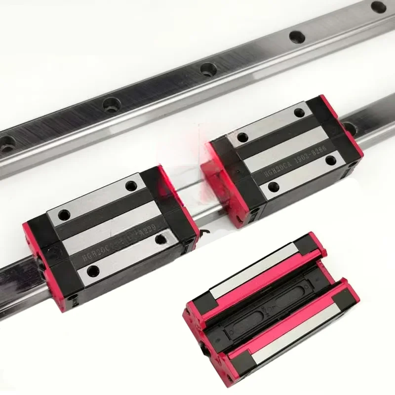 product hengdong domestic linear guide rail hgh20ca alloy steel bearing square rail w25c flange square slider set-15