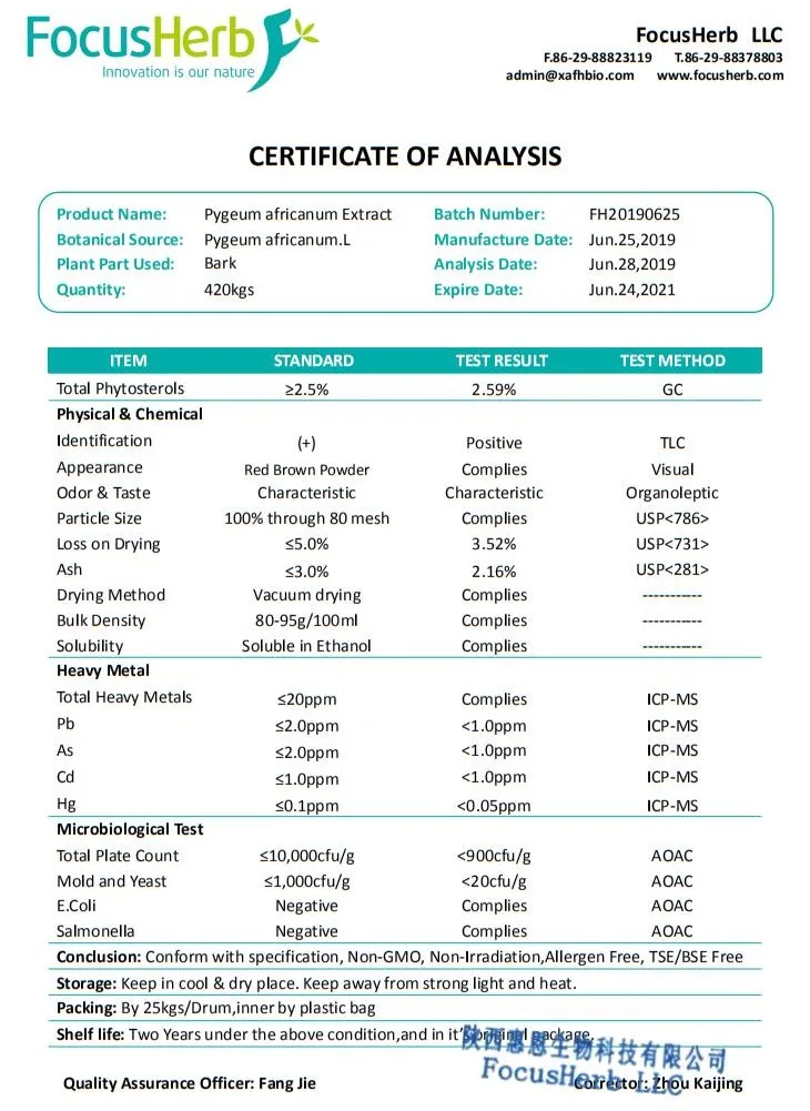 COA of Pygeum Bark Extract.jpg