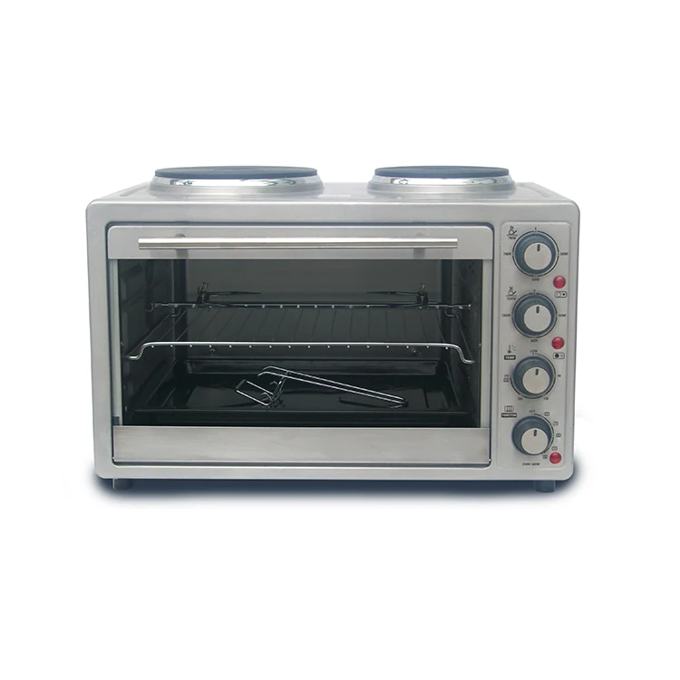Kitchen Appliance Mini Electric Toaster Oven With Two Hot Plate Buy