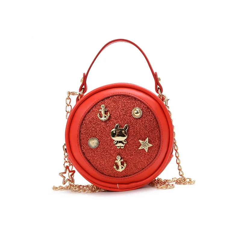 round mini shoulder bag