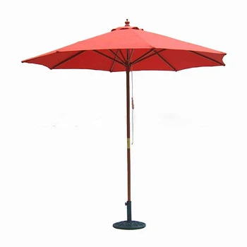 Petite Red Bull Bois Extérieur Parasol Hawaii Parasol Parapluie Résistant Au Vent Buy Petit Parapluie De Plage En Bois Dhawaï De Taureau