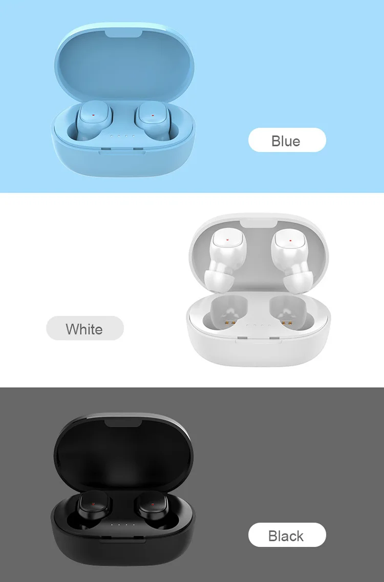 TWS A6S Pro Bluetooths 5.0 Wireless Earphone Hifi Sound Stereo Headphones Noise Cancelling Gaming Headset - ANKUX.COM