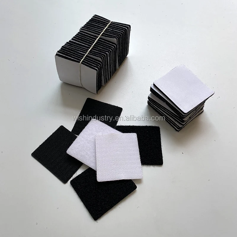 Wholesale Self Adhesive Sticky Heavy Duty Velcroes Tape Strong Sticky Adhesive Hook And Loop