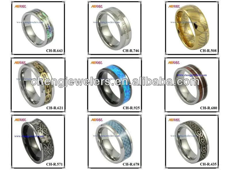 2014 Sterns Wedding Rings Catalogue - Men's Tungsten Bands