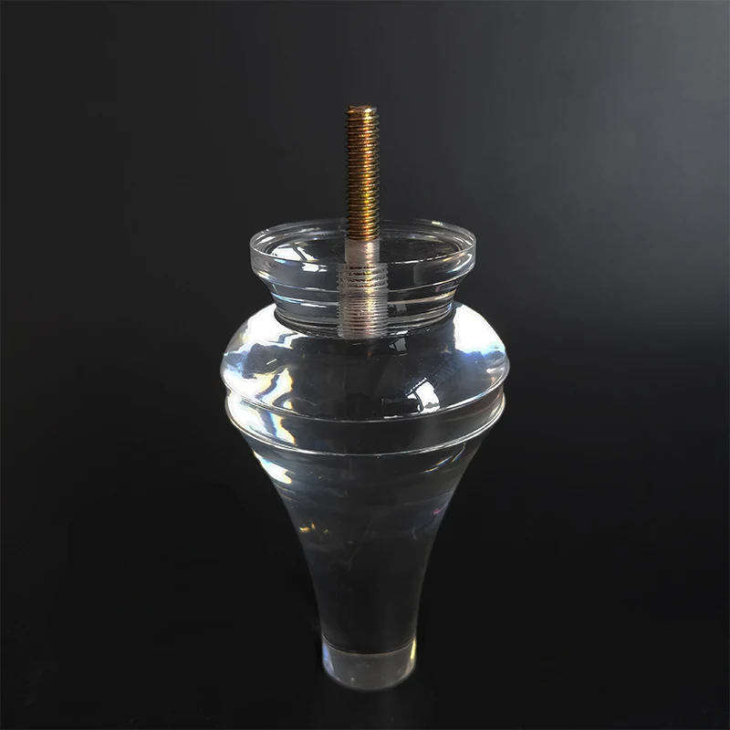 全销售cutom透明亚克力家具腿透明有机玻璃桌腿