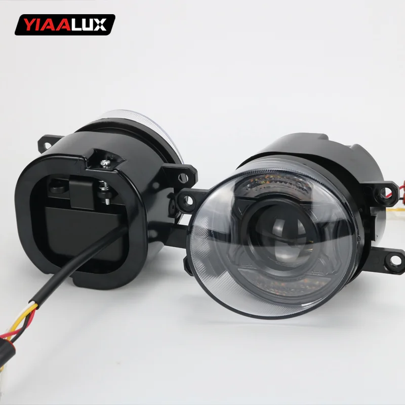 Plug and Play 3.5 Inches Single Lens Halo Angel Fog Light for Toyota with Super Bright LEDs and IP67 Waterproof manufacture