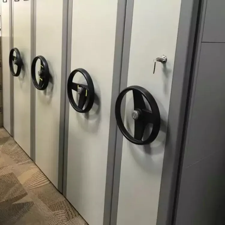 Filing Storage Compactor Mechanical Mobile Shelving System File
