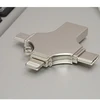 4 in 1 OTG custom USB Flash Drive 2.0 Memory Card Reader 8gb 16gb 32gb 64gb 128GB TF Card for iPad, MacBook, Android
