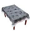 Halloween Spider Web Tablecloth Decoration Cobweb Lace Tablecloth Festive Party Supplies for Halloween Parties