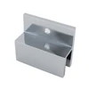 Shower room h shape glass clamp wall mounted holding tight bracket