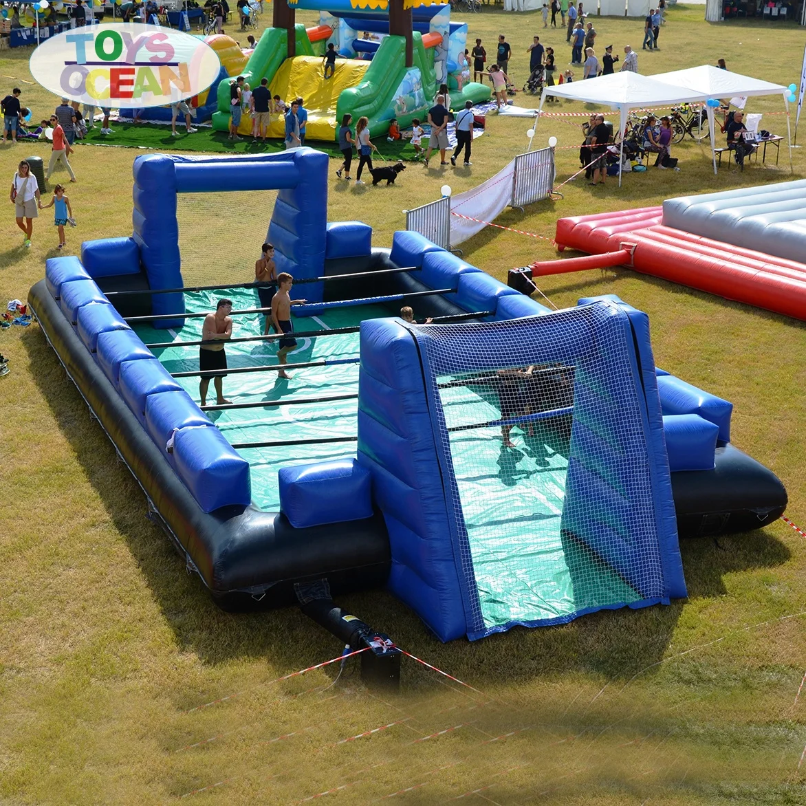 Inflatable Human Football Field/inflatable Human Soccer Pitch