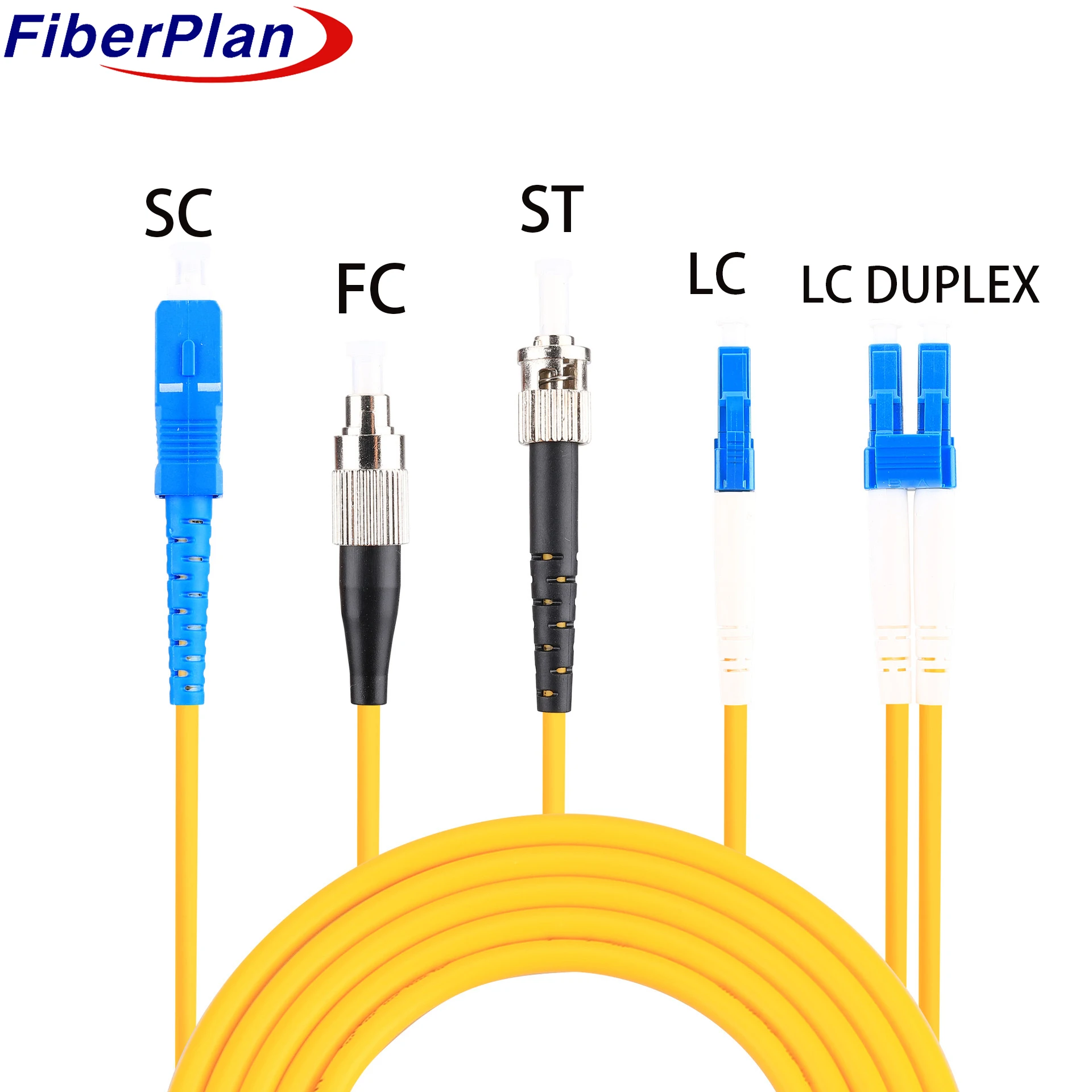 Fiberplan Om3 Om4 Lszh Fiber Optic Patch Cord Sm Mm Sx Dx Sc Fc St Mpo ...