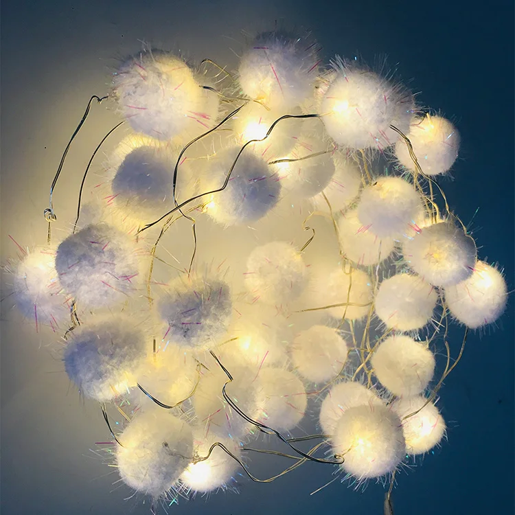 4M Warm White Fairy Decoration Battery Powered Led String Light Christmas